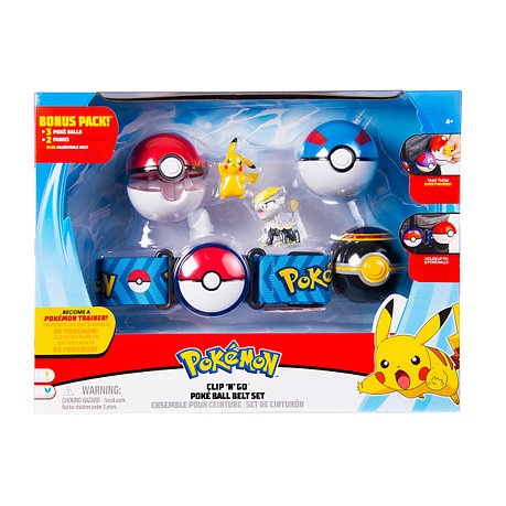 Pokemon Покемон. Игровой набор "Пояс для ПОКЕ-тренеров делюкс", фото 2