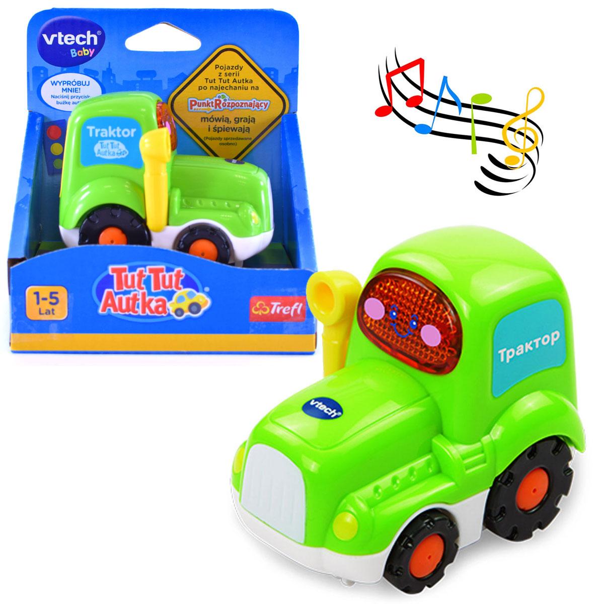 Трактор Vtech с крюком 80-127726