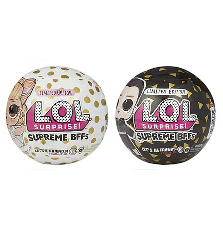 Куклы L.O.L. ЛОЛ жених и невеста Лимитированная коллекция Lol surprise supreme bffs, фото 2