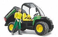 Мини-самосвал John Deere Gator XUV 855D c фигуркой водителя 107 мм Bruder 02490