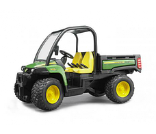 Мини-самосвал John Deere Gator XUV 855D c фигуркой водителя 107 мм Bruder 02490, фото 2