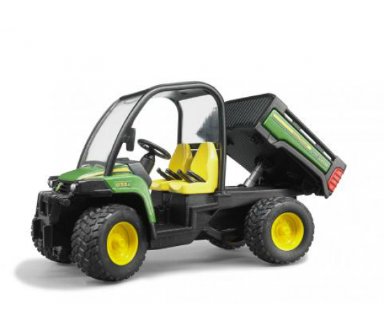 Мини-самосвал John Deere Gator XUV 855D c фигуркой водителя 107 мм Bruder 02490 - фото 6 - id-p99960281