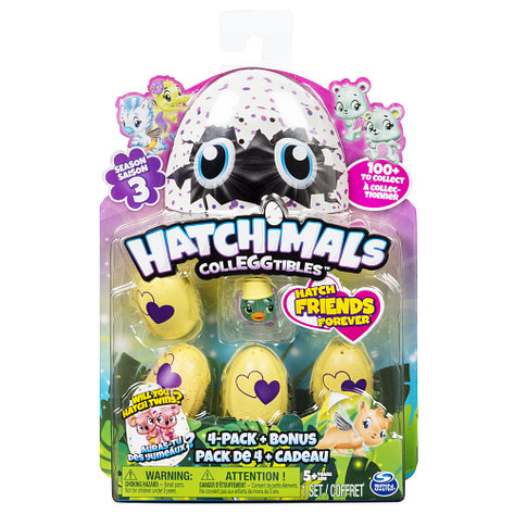 Hatchimals 328133 Хетчималс Коллекционная фигурка (4 штуки + бонус), фото 2