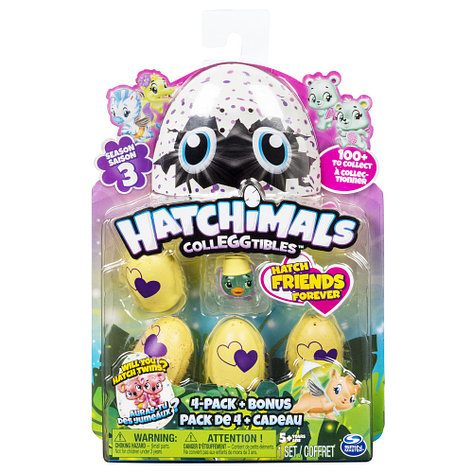 Hatchimals Hatchimals 328133 Хетчималс Коллекционная фигурка (4 штуки + бонус), фото 2
