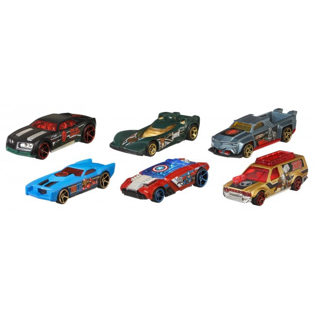 Коллекционная машинка "Приключения героев" Hot Wheels (в асс.) GDG83 - фото 1 - id-p100707153