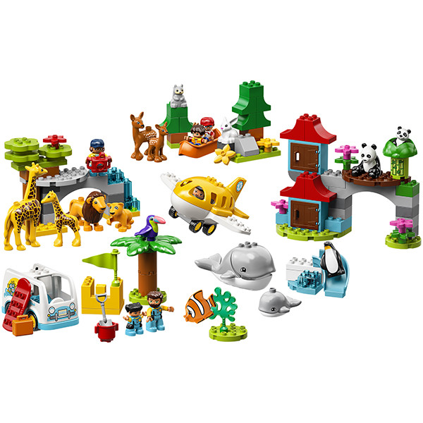 Lego Конструктор ЛЕГО ДУПЛО Животные мира LEGO DUPLO 10907 - фото 2 - id-p102264614