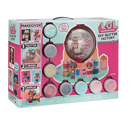 Куклы L.O.L. Лол глиттерная фабрика Lol Suprise DIY Glitter Factory 556299, фото 2