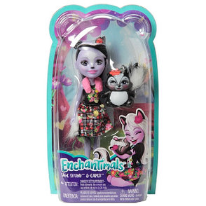 Enchantimals Кукла с питомцем Скунси Седж Mattel Enchantimals FXM72, фото 2