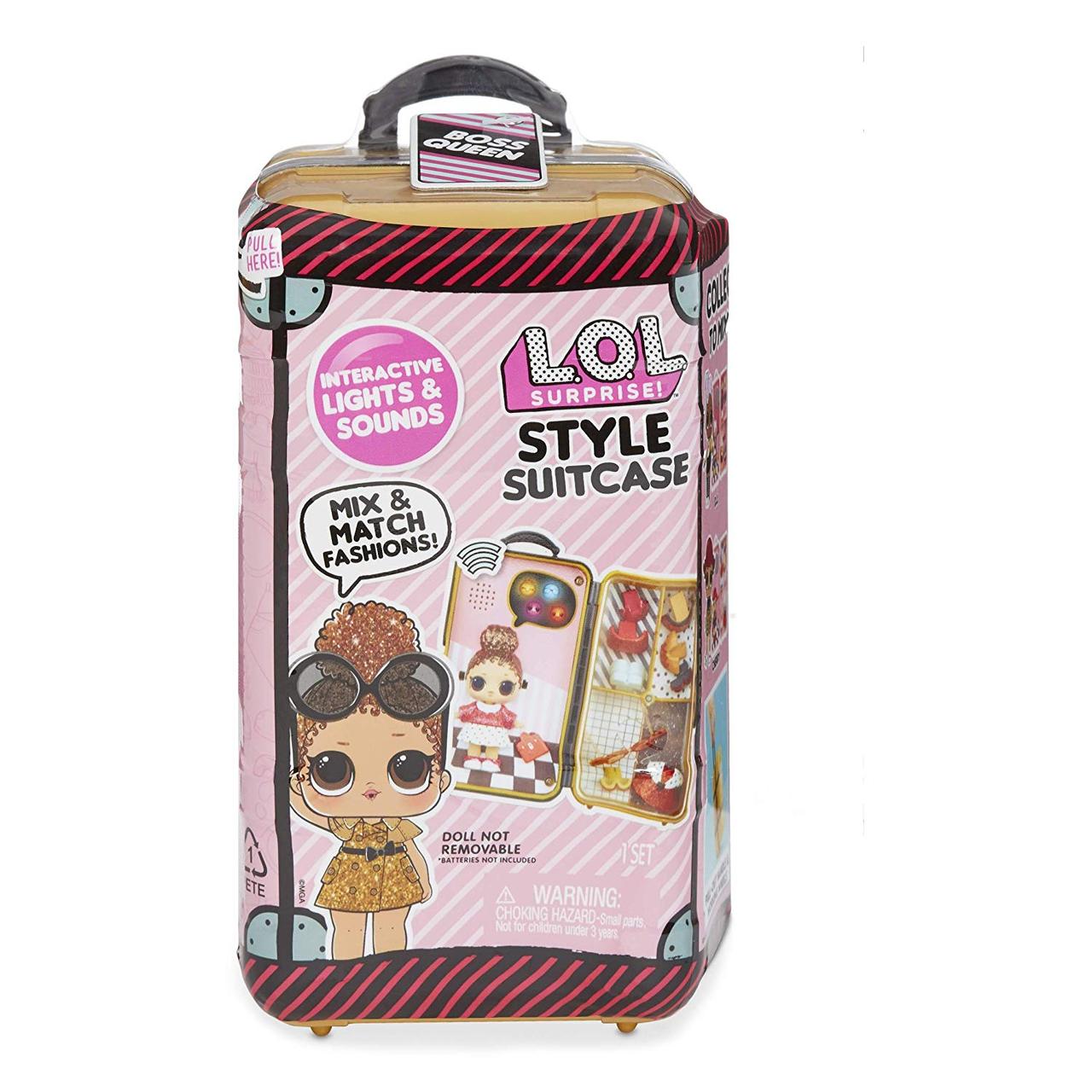 Куклы L.O.L. ЛОЛ Стильный Чемодан - Королева Босс L.O.L. Surprise! Style Suitcase -  Boss Queen  560418