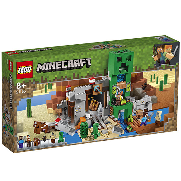 Конструктор ЛЕГО Майнкрафт Шахта крипера LEGO Minecraft 21155 - фото 3 - id-p103765859