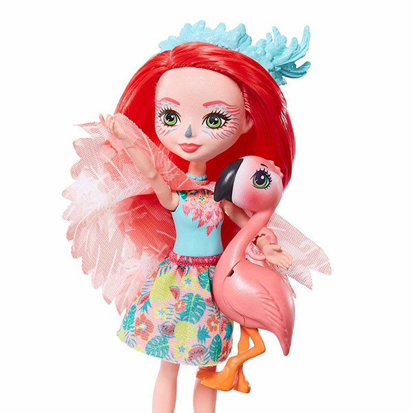 Кукла Фенси Флэминг с любимой зверюшкой Mattel Enchantimals GFN42 - фото 3 - id-p109452261