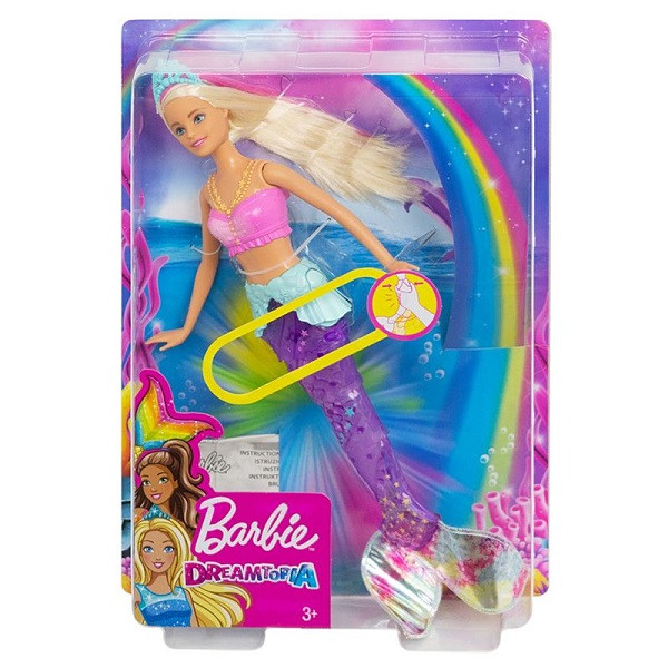 Барби Сверкающая русалочка Mattel Barbie GFL82 - фото 8 - id-p109452271