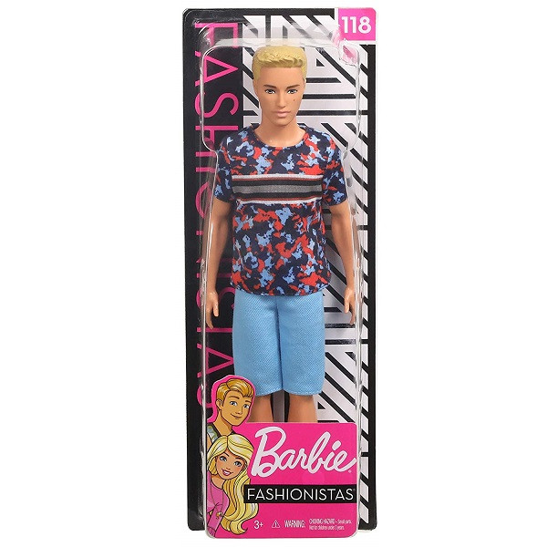 Барби Кен из серии "Игра с модой" (в ассортименте) Mattel Barbie FXL65 - фото 4 - id-p109452279