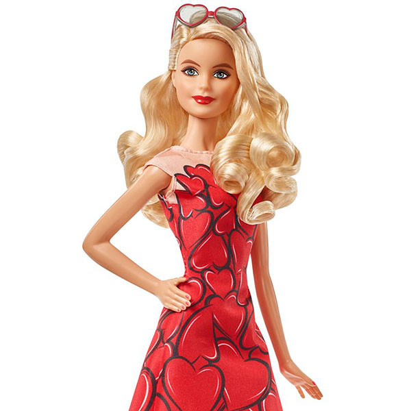 Барби Коллекционная кукла в в красном платье Mattel Barbie FXC74 - фото 4 - id-p109452281