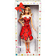 Барби Коллекционная кукла в в красном платье Mattel Barbie FXC74, фото 2