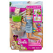 Барби Игровой набор "Кукла и домашние питомцы" Mattel Barbie FXH11, фото 2