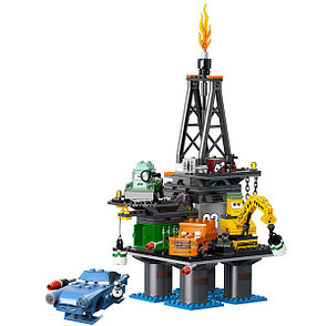 Конструктор ЛЕГО Тачки 2 Операция Нефтяная вышка LEGO Cars 9486, фото 2