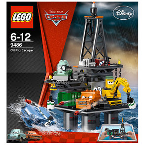Конструктор ЛЕГО Тачки 2 Операция Нефтяная вышка LEGO Cars 9486, фото 2