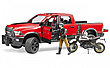 Джип Bruder Dodge RAM 2500 с мотоциклом Ducati 02502, фото 2