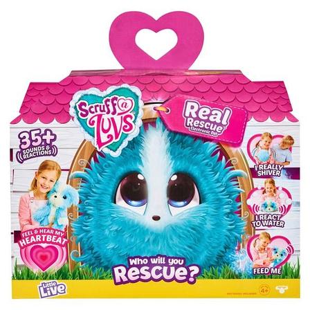 Пушистик-потеряшка интерактивный Scruff-A-Luvs Electronic Rescue Pet Surprise  638B, фото 2