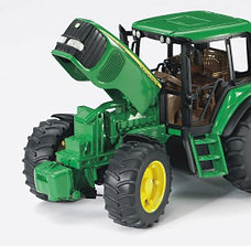 Трактор Bruder John Deere 6920 с погрузчиком 02052, фото 2