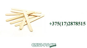 Палочка деревянная прямая 93  (Для Мороженного)  93мм x 10мм  x 2мм