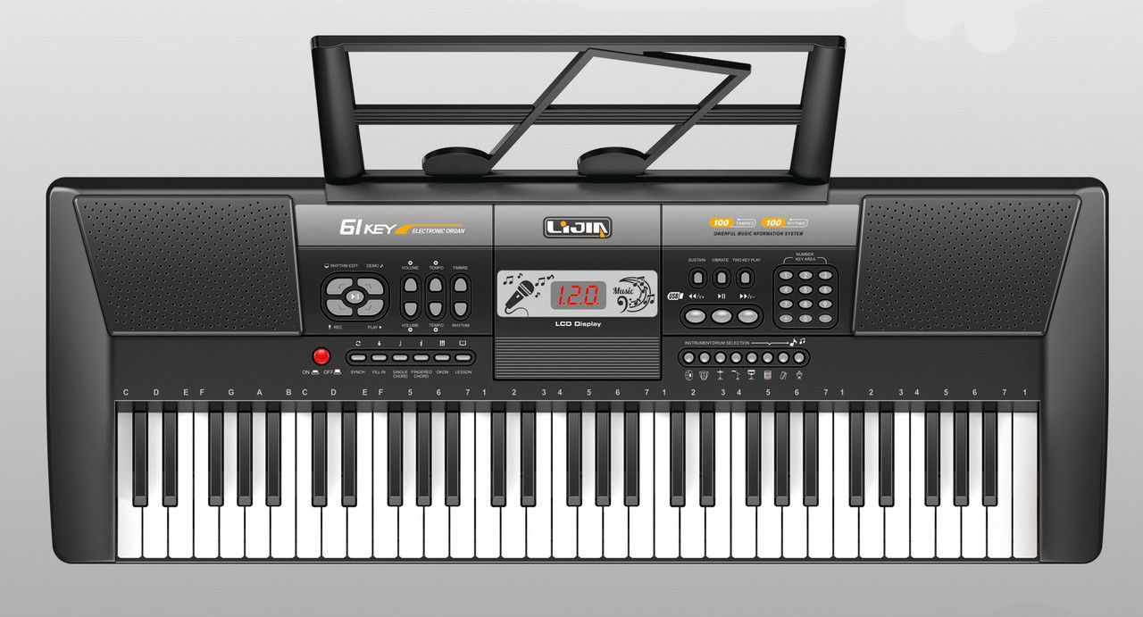 Детский синтезатор пианино арт. 328-14 (81х30) с USB (от сети и на батарейках) - фото 1 - id-p109467753
