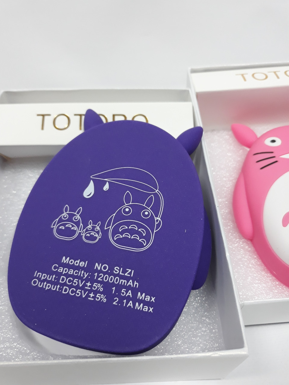 Внешний аккумулятор Power Bank Totoro 12000 mAh - фото 4 - id-p109496527