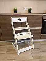 Растущий регулируемый стул для школьника Ростик Rostik Белый, фото 1