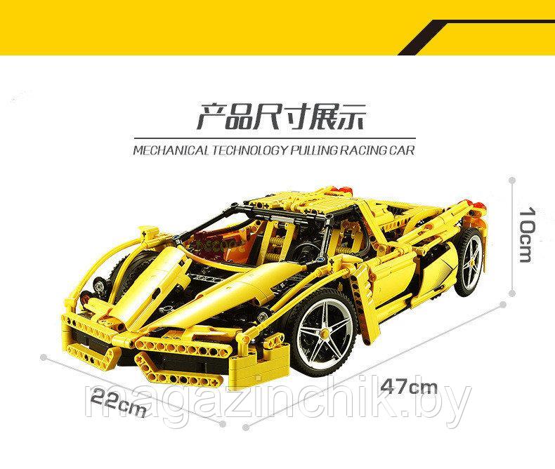 Конструктор Decool "Гоночный автомобиль Enzo Ferrari" 3382B аналог Лего 8653 - фото 3 - id-p109501246