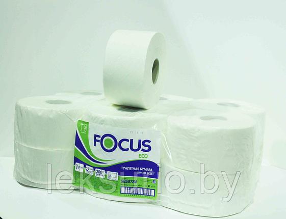 Туалетная бумага FOCUS JUMBO EKO 200м, фото 2