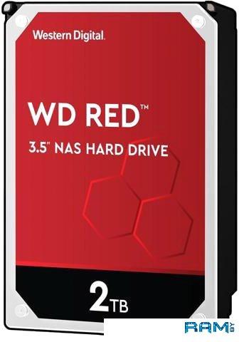 Жесткий диск WD Red 2TB WD20EFAX - фото 1 - id-p109499491