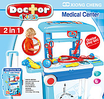Детский игровой набор доктора арт. 008-925A в чемоданчике (свет, звук)