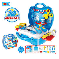 Игровой набор "Доктор" в чемоданчике, свет, звук, арт. 8355