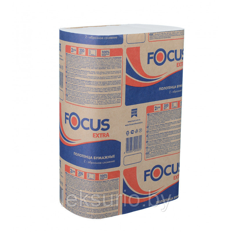 Бумажные полотенца FOCUS ECO Z-сложения - фото 1 - id-p109507379