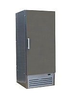 Шкаф морозильный Премьер ШНУП1ТУ-0,75М (В/Prm) / нерж (Solo М с глух. дверью)