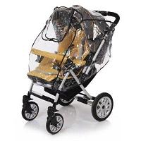 Дождевик для колясок Baby Care "Прогулка" с окошком на липучке ПВХ
