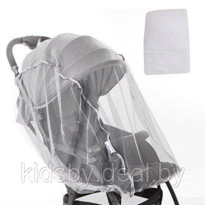 Москитка Baby Care Star для прогулочных колясок цвет белый - фото 1 - id-p91117080