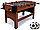 Настольный футбол (кикер) Atlas Sport Maxi (коричневый), фото 4