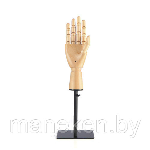 H-05B \ Манекен руки на подставке (деревянный) - фото 1 - id-p109733660