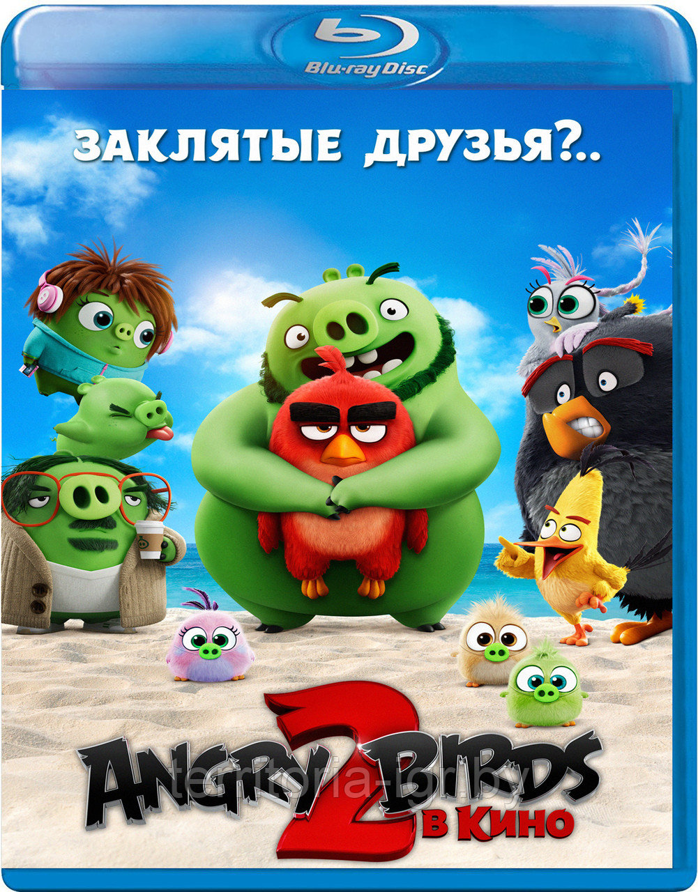 Angry Birds 2 в кино (BLU RAY Видео-фильм) - фото 1 - id-p109753119