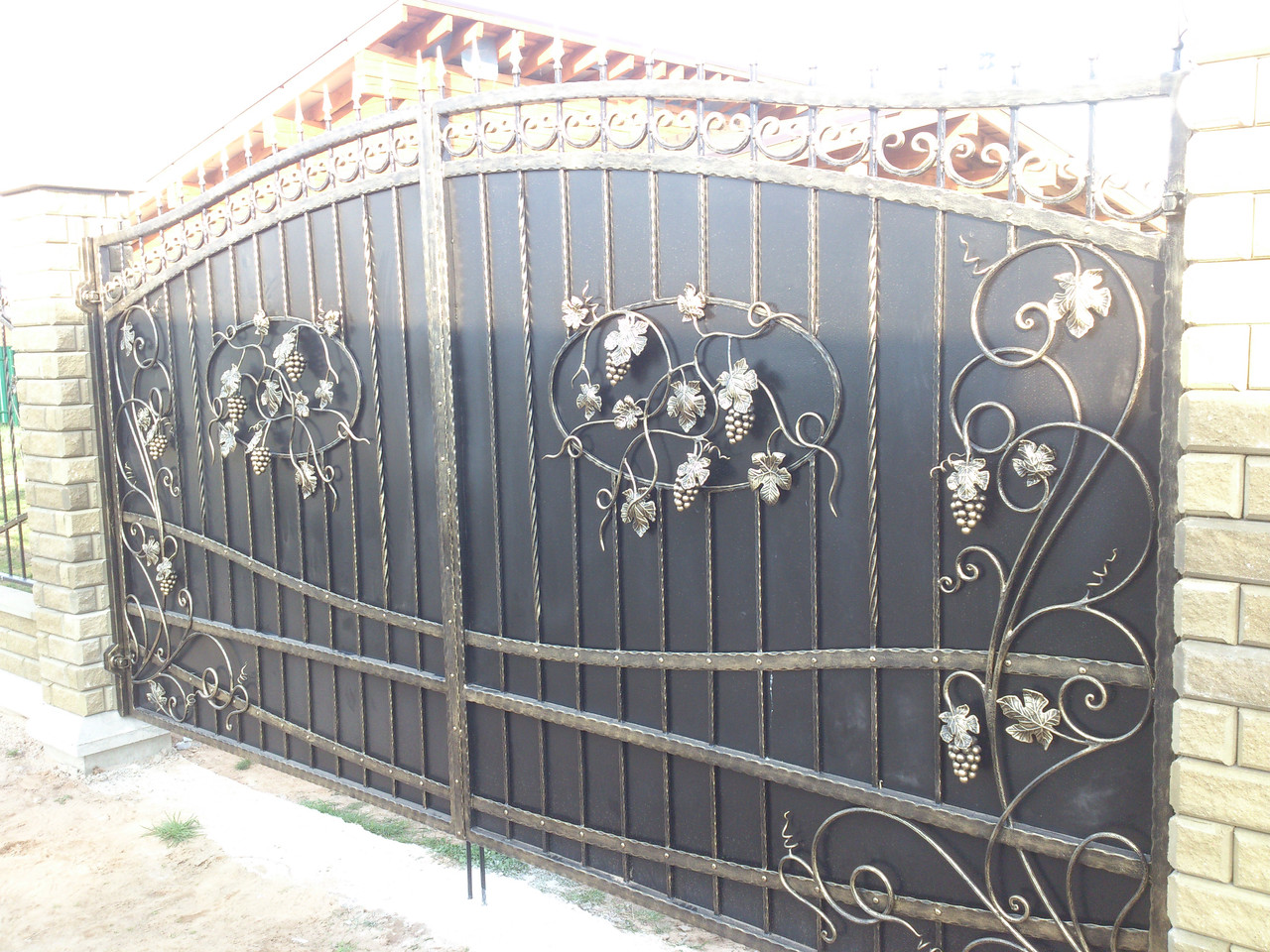 Ворота кованые под заказ.Калитки - фото 1 - id-p109792703