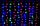 Светодиодная гирлянда штора   2*2 м  мульти  (разноцветная), фото 3