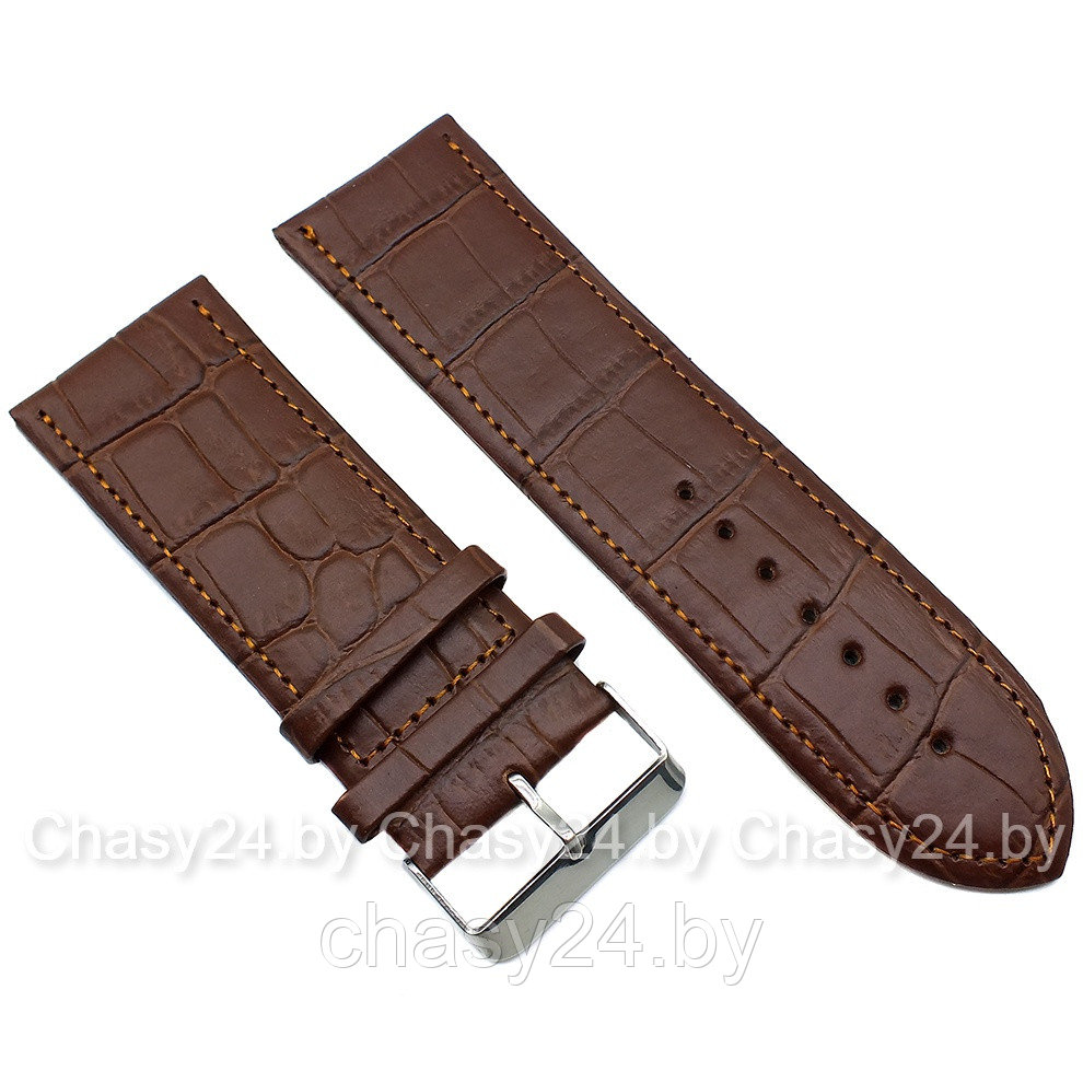 Ремешок кожаный для часов 28 мм CRW137-28 - фото 1 - id-p11656406