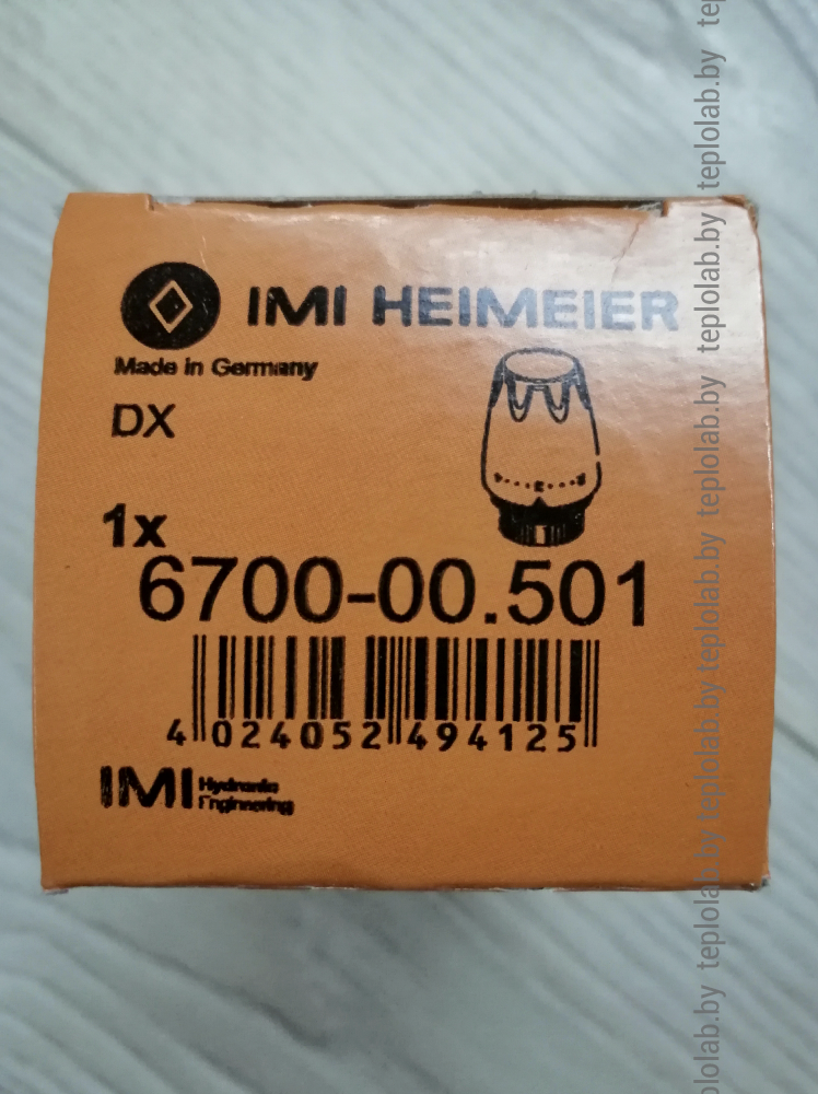 Термостатическая головка IMI DX, хром - фото 4 - id-p109804259