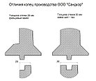 Колодец полимерпесчаный 1,8 м, стенка 30мм, с конусом, дном и люком, белорусский, испытан на нагрузку грунта, фото 3