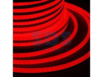 (12V от 20м) Гибкий Неон LED - красный, бухта 50м - фото 1 - id-p105597854