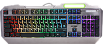 Проводная игровая клавиатура Defender Stainless steel GK-150DL RU,RGB подсветка, 9 режимов