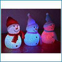 Новогоднее украшение Светящиеся снеговики