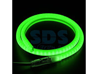 Гибкий Неон LED SMD, форма - D, зелёный, 120 LED/м, бухта 100м